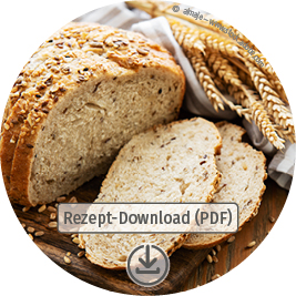 Download Button Saftiges Saatenbrot Rezept als PDF