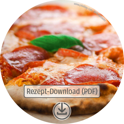 Download Button Pizza Grundteig Rezept als PDF