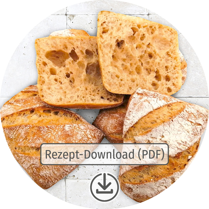 Download Button Ciabatta-brötchen Rezept als PDF