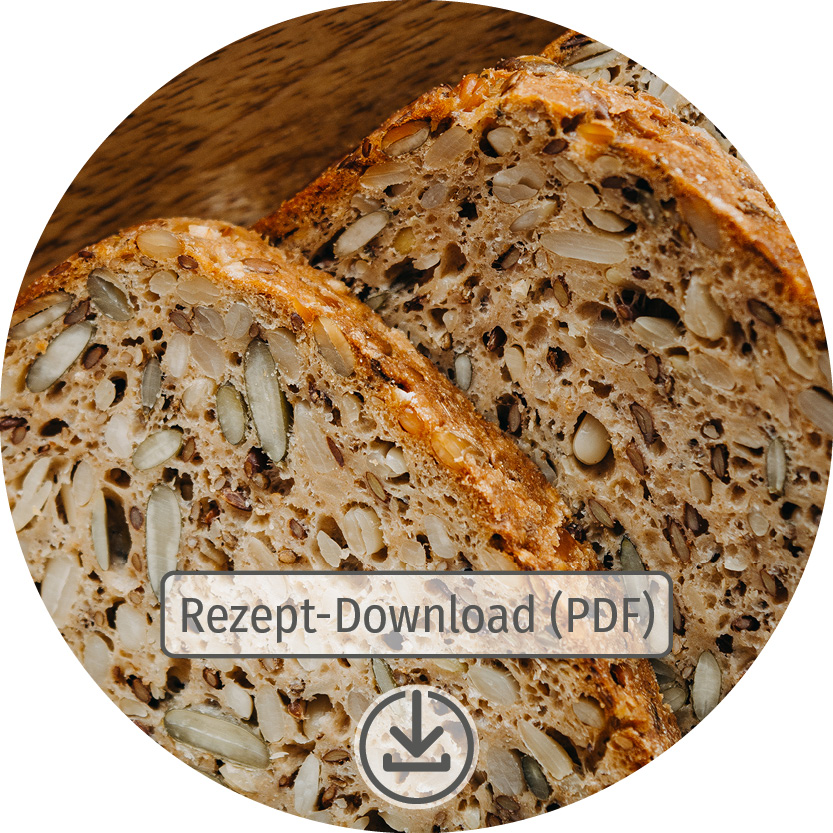 Download Button Dinkelvollkornbrot Rezept ohne Hefe als PDF