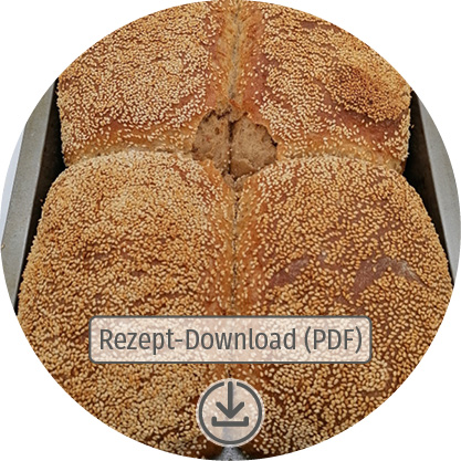 Download Button Goldkruste Bleckbrot Rezept als PDF