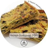Download Button Orientalische Gemüsequiche Rezept als PDF