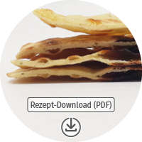 Download Button Veganes Pfannenbrot Rezept als PDF