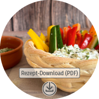 Download Button Rezept PDF für Knusprige Brotkörbe