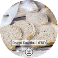 Download Button Weizen-Vollkorn Kastenbrot Rezept als PDF
