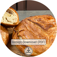 Download Button Sauerteig-Croissant-Brot Rezept als PDF